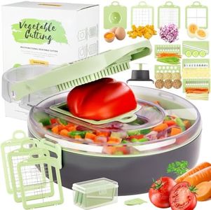 Cortador de Vegetales,Cortador Verduras Manual Multifunción,picador de alimentos profesional,picador de cocina,picador de cebolla, cortador de verduras.
