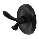 Kingston Brass BA317MB Classic Robe Hook, Matte Black