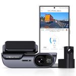 NEXDIGITRON Prime Dual Channel Dash Camera with in-Built GPS Logger, 2K+ Front & Full HD Rear, IMX335 Sensor, F1.8 6G 140° Wide Angle Lens, G-Sensor, WiFi, Optional Parking Mode, Upto 256GB Supported