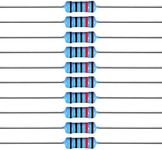 10K Ohm 0.25W 1% Metal Film Resistor - Pack of 100