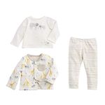 Mud Pie Baby Apparel Safari Animals 3 Piece Set