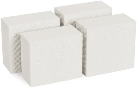 480 Disposable Bathroom Hand Towels, White Guest Napkins for parties