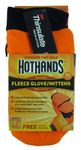 HotHands HotHands Heatmax Heated Fleece Mittens (Orange, Large/X- Large)