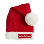 Mud Pie Baby Santa Christmas Hat, 0-6 Months, Santa, 0-6 Months