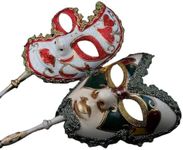 YU FENG One Pair Couple's Gorgeous Venetian Masquerade Masks Party Costumes Accessory