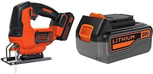 BLACK+DECKER 20V MAX JigSaw with Ex