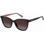 TOMMY HILFIGER Women's TH 1981/S Sunglasses, Nero e ciliegia, 54