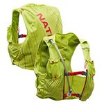 Nathan Pinnacle 12L Hydration Pack Running Vest with 1.6L Water Bladder Included. Hydration Backpack for Women/Men/Unisex. for Runs, Hiking, Cycling and More (Women's - Lime/Hibiscus, L)