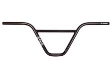 Eastern Bikes Factory Style OEM Hi-Tensile Steel Durable BMX Handlebar 8" Rise – Black (Stickered)