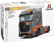 Italeri 3968 1:24 Mercedes-Benz A. MP4 BigSpace GP E. - Kit, Model Standing, Crafts, Hobby, Gluing, Plastic kit, True to Detail, Multicolor