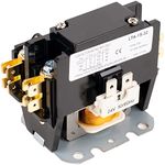 Ultra Durable 1 Pole Contactor 32 Amp 24VAC Coil by BlueStars - Compatible with Relays, Air Conditioner, Heat Pump, Refrigeration Systems