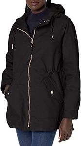 Joules Women's Raincoat, Black, 8