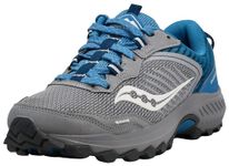 Saucony Women's, Excursion TR15 Trail Running Shoe, Allow/Topaz, 9.5 Wide