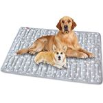 Dog Crate Mat, Soft Bed Mat with Cute Prints, Anti-Slip Bottom Dog Mat, 27" x 41" for Big Dogs. Machine Washable Pet Mattress for Dog Sleeping