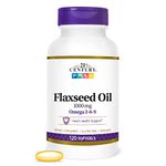 21st Century Flaxseed Oil 1000 Mg Softgels 120-Count