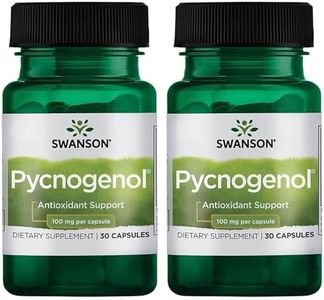 Swanson Ultra Pycnogenol 100 Milligrams 30 Capsules 2 Pack