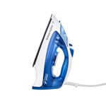 Morphy Richards LightGlide Steam Iron, Ceramic Non-stick Soleplate, 100g Steam Shot, 24g Steam Output, Self Clean, Variable & Vertical Steam, 2200W, Blue/White, 300401