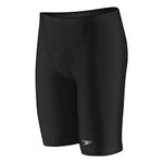 Speedo Men's Lzr Racer Pro Jammer with Contrast Leg, Black, 32