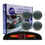 Dolphin Automotive DPS450 Reverse Parking Sensors In 32 Colours 4 Ultrasonic Radar Sensors Kit Audio & Display Alert System - Bottle Green