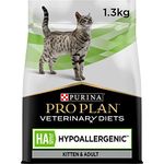 PRO PLAN VETERINARY DIETS HA Hypoallergenic Dry Cat Food 1.3kg