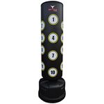 Mytra Fusion Pedestal 6ft Boxing Bag Free Standing Punching Target Boxing Stand (Black)