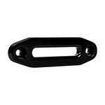 Black 6" Universal Aluminum Hawse Fairlead Compatible with 3500-5500 LBs Synthetic Winch Rope Cable Lead Guide ATV UTV SUV