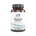 Designs for Health Magnesium Malate - 360mg Chelated Magnesium Supplement (120 Capsules)