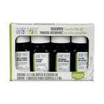 Aura Cacia Discover Essential Oils Kit, 4 Bottles 7.4ml Each