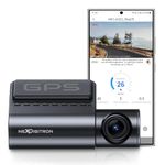 NEXDIGITRON ACE 2 Car Dash Camera with in-Built GPS Logger, Native 2K 1440P, 0.96" Screen, Voice Control, Super-Capacitor, F1.8 6G Lens, Optional Parking Mode, Upto 256GB Supported