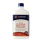 Guardsman Clean & Polish for Wood Furniture, Cream Polish 16 oz 461500