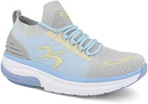G-DEFY MATeeM Women’s Cross Trainer Shoe | Heel Support | VersoShock Technology for Pain Associated with Prolonged Standing or Walking | Arch Support | Diabetic Shoes | Wide Shoes | Free Orthotic