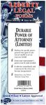 Durable Power of Attorney - Limited - USA - Do-it-yourself Legal Forms by Permacharts