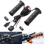 OXWIND 7/8'' ATV UTV Heated Handlebar Grips with Thumb Warmer, 3 Heat Settings, Silicone Material, Fits 22mm Handlebars