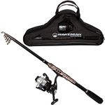 Wakeman Ultra Series Carbon Fiber and Steel Telescopic Spinning Combo