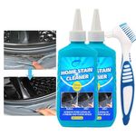 Home Remover Gel, 2 Pack Washing Machine Cleaner, Grout Cleaner for Tiles Grout Sealant Bathroom Kitchen Refrigerator Strips Sinks Cleaning (10 Fl Oz)