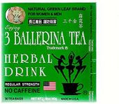 Diet Tea for Men and Women 2.18 oz 30 Tea Bags (Pack of 6) by 3 Ballerina