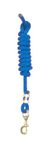 Perri's Poly Nylon Lead with Snap, Royal Blue, 8-Feet