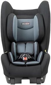 Safe-n-Sound Safeguard II Convertible Car Seat, Rearward Facing (Birth – 12 Months) Forward Facing (12 months – 4 years), Baby Child Car Seat, Machine Washable Cover, Seat Belt Installation, Black/ Grey (3684)