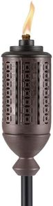 TIKI Brand 65-Inch Cabos Metal Torch, Bronze