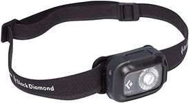 Black Diamond SPRINT 225 HEADLAMP, rechargeable and weatherproof running head torch, Graphite, 225 Lumen