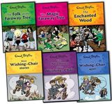 Enid Blyton Wishing Chair and Faraway Tree Series 6 Books Collection Pack Set RRP: £35.94 (The Enchanted wood, magic faraway tree, Folk of the faraway tree, More Wishing chair Stories, Wishing Chair again, The adventures of the wishing Chair)