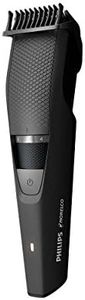 Norelco Worldwide Voltage Cordless Men's Beard Trimmer with All New Locking Feature and 20 Length Settings with Skin Friendly Titanium Self Sharpening Blades