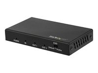 StarTech.com HDMI Splitter - 2-Port - 4K 60Hz - HDMI Splitter 1 in 2 Out - 2 Way HDMI Splitter - HDMI Port Splitter (ST122HD202)