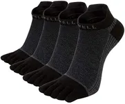 VWELL Cotton Toe Socks Five Finger 