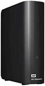 WD 18TB Elements Desktop External Hard Drive - USB 3.0, Black