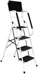 WiberWi 4 Step Ladder with Handrail