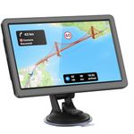 Car GPS Navigation GPS Navigation for Truck & RV & Car,9 inch Trucker GPS for Semi Truck 2024 Map, Turn-by-Turn Directions, 2024 Map and Free Update Map