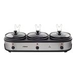 Stalwart DA-NSC325 Ceramic Pot Slow Cooker 3x2.5 litres