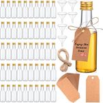 Yinder 100 Pcs Mini Liquor Bottles 