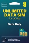 SimRush EE Unlimited Data SIM Card Preloaded for 30 Days. Prepaid, not Pay as You go or a Contract. Comes with Unlimited Data. All on the UK's biggest 5G and 4G Network.